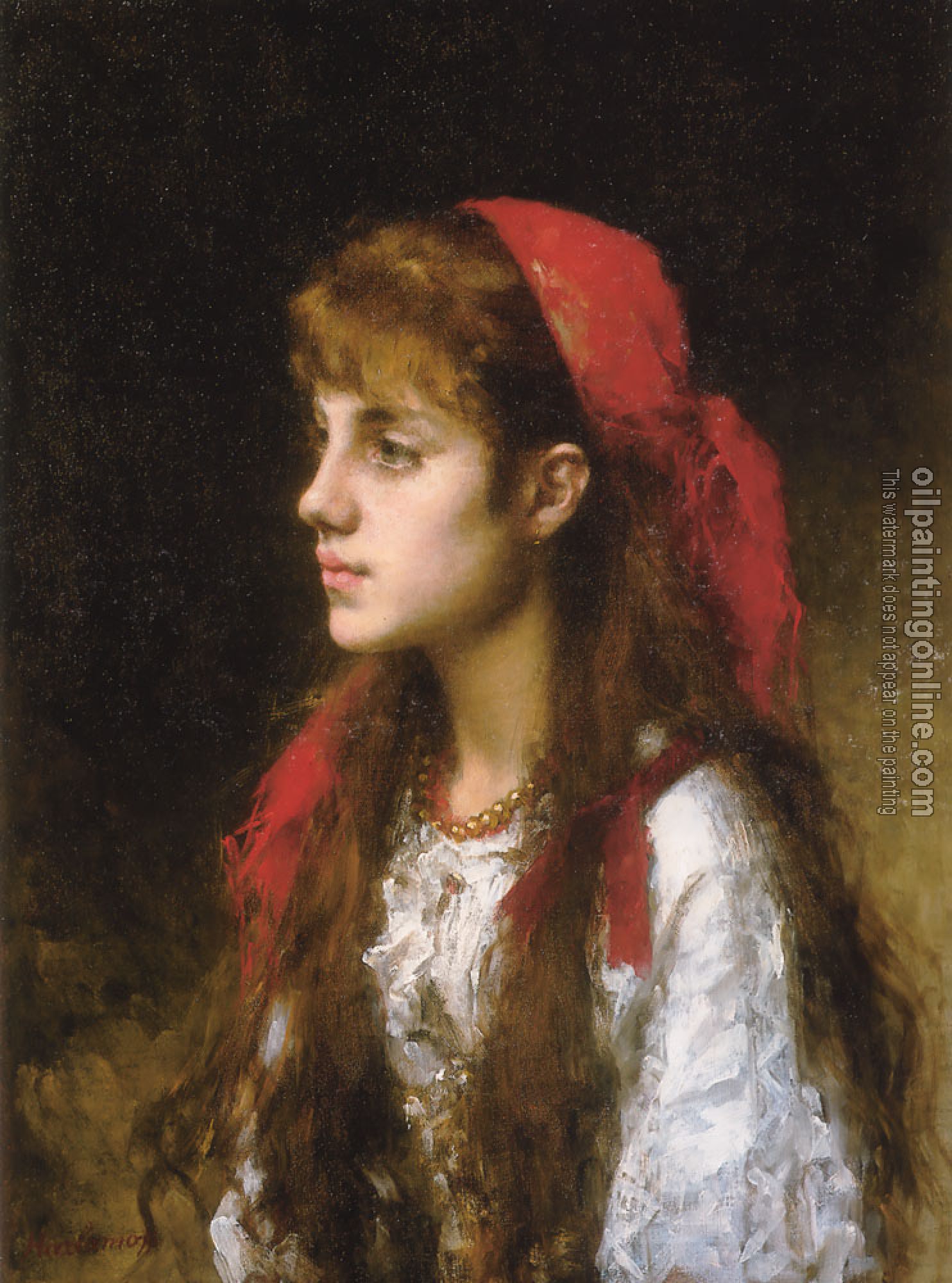 Harlamoff, Alexei Alexeievich - A Russian Beauty